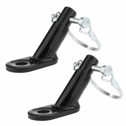2 Stück Fahrradanhänger Kupplung Fahrrad Anhänger - Anhängerkupplung Fahrrad mit Sicherungsstift, Hundeanhänger Fahrradkupplung für Kinder Angebot bei HelloDeals