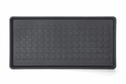IKEA BAGGMUCK Schuhmatte, 71 x 35 cm, Innen/Außen/Grau Angebot bei HelloDeals