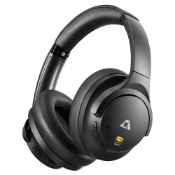 1Mii AI Y8 Kabellose Bluetooth 6.0 Kopfhörer, Hybrid Active Noise Cancelling, LDAC Hi-Res Audio, 100h Spielzeit, Over-Ear Kopfhörer AI-Übersetzung Sprachchat Benutzerdefinierte EQ via App Schwarz Angebot bei HelloDeals