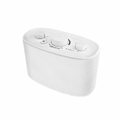 Albrecht KLARO TV Sprachverstärker – kabelloser TV‑Lautsprecher für zuhause mit Clear Voice Sprachoptimierung & Geräuschfilter, Streaming, weiß Angebot bei HelloDeals