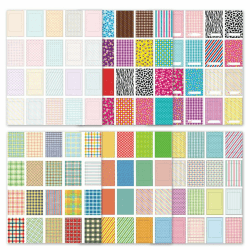 120 Pcs Mini-Sofortbildrahmen, Polaroid-Foto-Dekorationsaufkleber, Farbige Foto-Randaufkleber, DIY,Für Fujifilm Instax Mini 11 9 8 70 7s Sofortbildkamera-Foto Angebot bei HelloDeals
