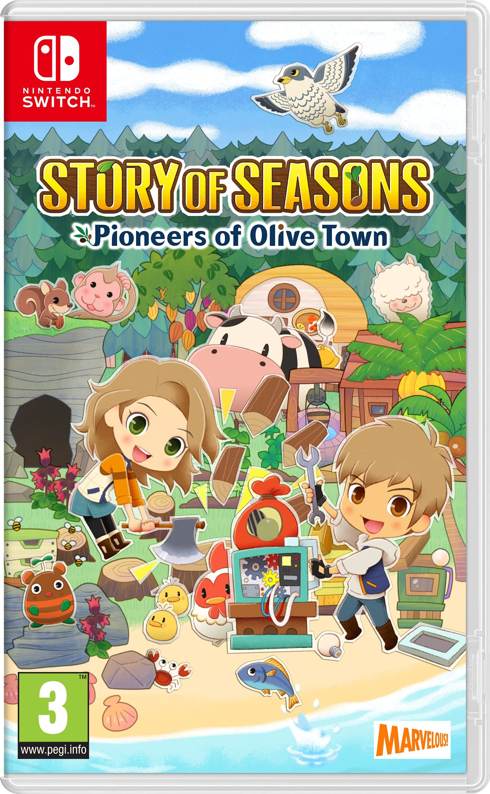 Marvelous Story of Seasons: Pioneers of Olive Town Standard Nintendo Switch Switch Einzigartig Angebot bei HelloDeals