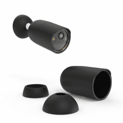HOLACA Silikonhülle Kompatibel mit Tapo C460 KIT (Kamera Nicht enthalten), 1 Stück Silikonhülle | Schwarz Angebot bei HelloDeals