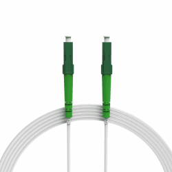 10m weißes Glasfaserkabel LC/APC auf LC/APC Patchkabel | Kompatibel mit Telekom, Vodafone, 1&1, Fritzbox, etc. | LWL Simplex Singlemode OS2 FTTH Glasfaser Lichtwellenleiter Kabel 10 Meter OS2 (weiß) LC/APC - LC/APC Simplex 1 Angebot bei HelloDeals