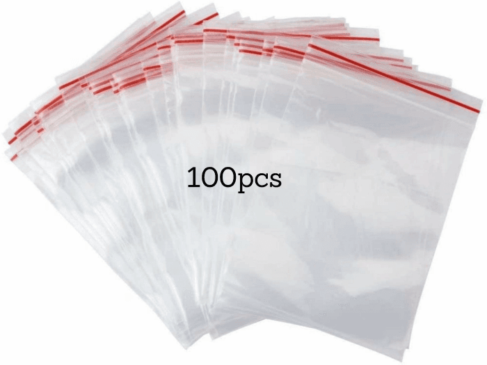 100 Plastikbeutel 6 x 8 cm Wiederverschließbare Durchsichtige | Dick und Haltbar | Verschlussbeutel | Kekstüten | Schmuckverpackungen | Lebensmittelbeutel | Kleine Ziplock-Beutel 6cm x 8cm 100 Stück Angebot bei HelloDeals