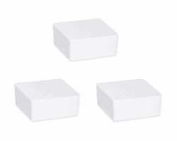 WENKO Nachfüller Raumentfeuchter Mod. Cube, 3er Set 1000 g Granulat-Block, reduziert Schimmel und Gerüche, sofortige Wirkung bis zu 3 Monate, Maße (B x H x T): 12 x 5 x 12 cm, Weiß Angebot bei HelloDeals