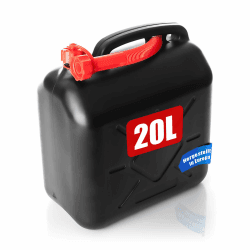BigDean Benzinkanister 20L mit flexiblem Ausgießer - Kraftstoffkanister für Benzin & Diesel - handlicher Kanister Dieselkanister UN-Zulassung Reservekanister - Made in Europa Angebot bei HelloDeals
