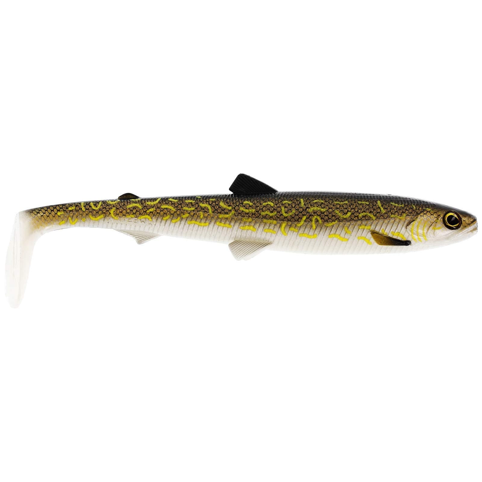 Westin BullTeez Shadtail 24cm 107g Gummifisch für Hecht, Farbe:Natural Pike Angebot bei HelloDeals