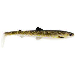 Westin BullTeez Shadtail 24cm 107g Gummifisch für Hecht, Farbe:Natural Pike Angebot bei HelloDeals