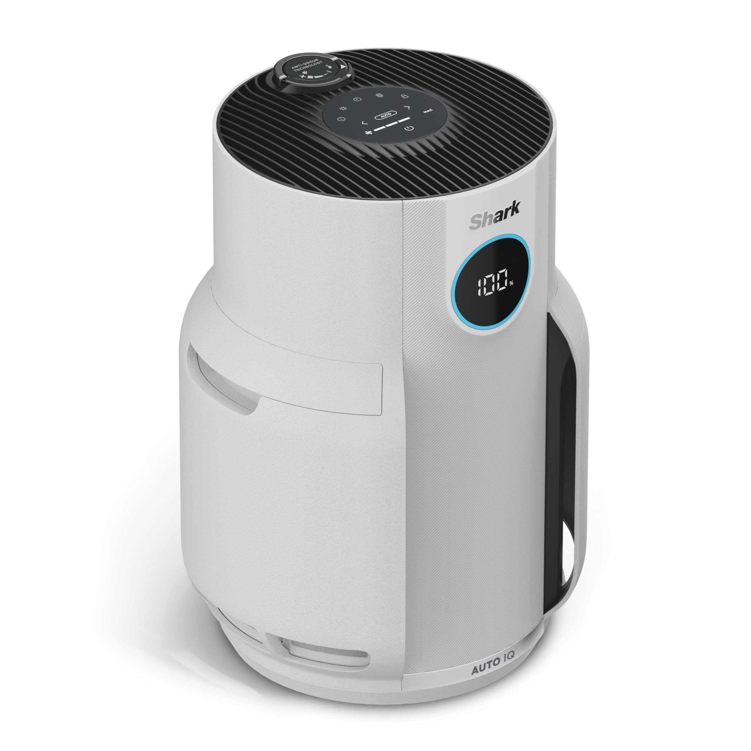 Shark NeverChange für bis zu 5 Jahre Luftreiniger: Wohnräume, Kapazität 60 m², HEPA-Filter hält 5 Jahre, fängt 99,97 % Allergene ein, Auto-Modus, leise, LED-Anzeige, Weiß HP150EU für 60sqm Raumgröße Weiß Angebot bei HelloDeals