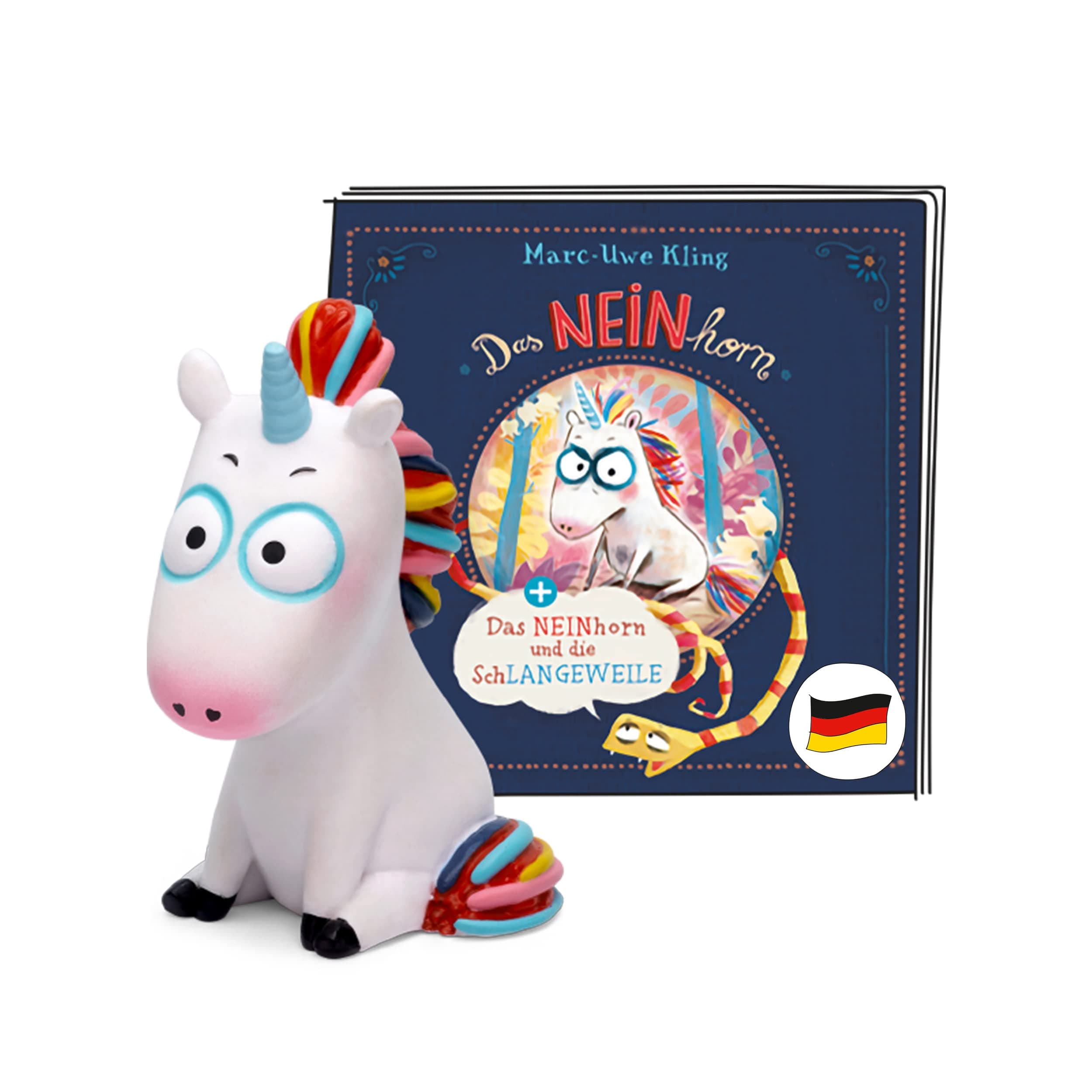 tonies Hörfiguren für Toniebox, Das NEINhorn & Das NEINhorn und die SchLANGEWEILE, Hörbuch für Kinder ab 4 Jahren, Spielzeit ca. 45 Minuten Single Angebot bei HelloDeals