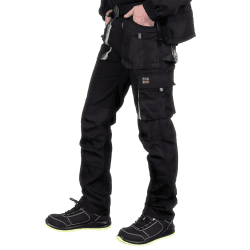 Reis FORECO-T BJS52 Arbeitshosen Männer, Arbeitshose, Schnittschutzhose, Arbeithose Herren, Schwarz Hellgrau, 52 Größe Schwarz-hellgrau 52 Angebot bei HelloDeals