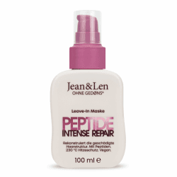 Jean & Len Leave-In Haarmaske Peptide Bond Repair, für strapaziertes & geschädigtes Haar, rekonstruiert & repariert Haarschäden, glättet Haarstruktur, Hitzeschutz bis 230 °C, Haarpflege vegan, 100 ml 100 ml (1er Pack) Angebot bei HelloDeals