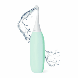 HappyPo Tragbar Po Dusche 300 ml - Tragbares Bidet Handbrause für Männer und Frauen - Toilette Popodusche Ersetzt Feuchtes Toilettenpapier - Intimdusche für Schwangerschaft, Wochenbett und Reisen 300 ml (1er Pack) Minze Angebot bei HelloDeals