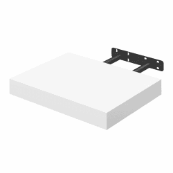 WOLTU Wandregal Wandboard Bücherregal Regale für Deko Wandablagen aus MDF Holz,Hängeregal Weiss,30x22.9x3.8cm,RG9371ws 30cm Weiß Angebot bei HelloDeals