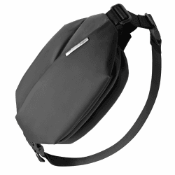 Inateck Sling Bag, Stilvolle Umhängetasche mit verstellbarem Schultergurt, wasserabweisende Umhängetasche für Damen und Herren Schwarz M Angebot bei HelloDeals