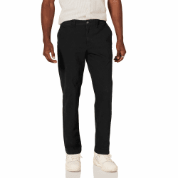 Amazon Essentials Herren Legere Stretch-Chinohose mit schmaler Passform 32W / 32L Schwarz Angebot bei HelloDeals