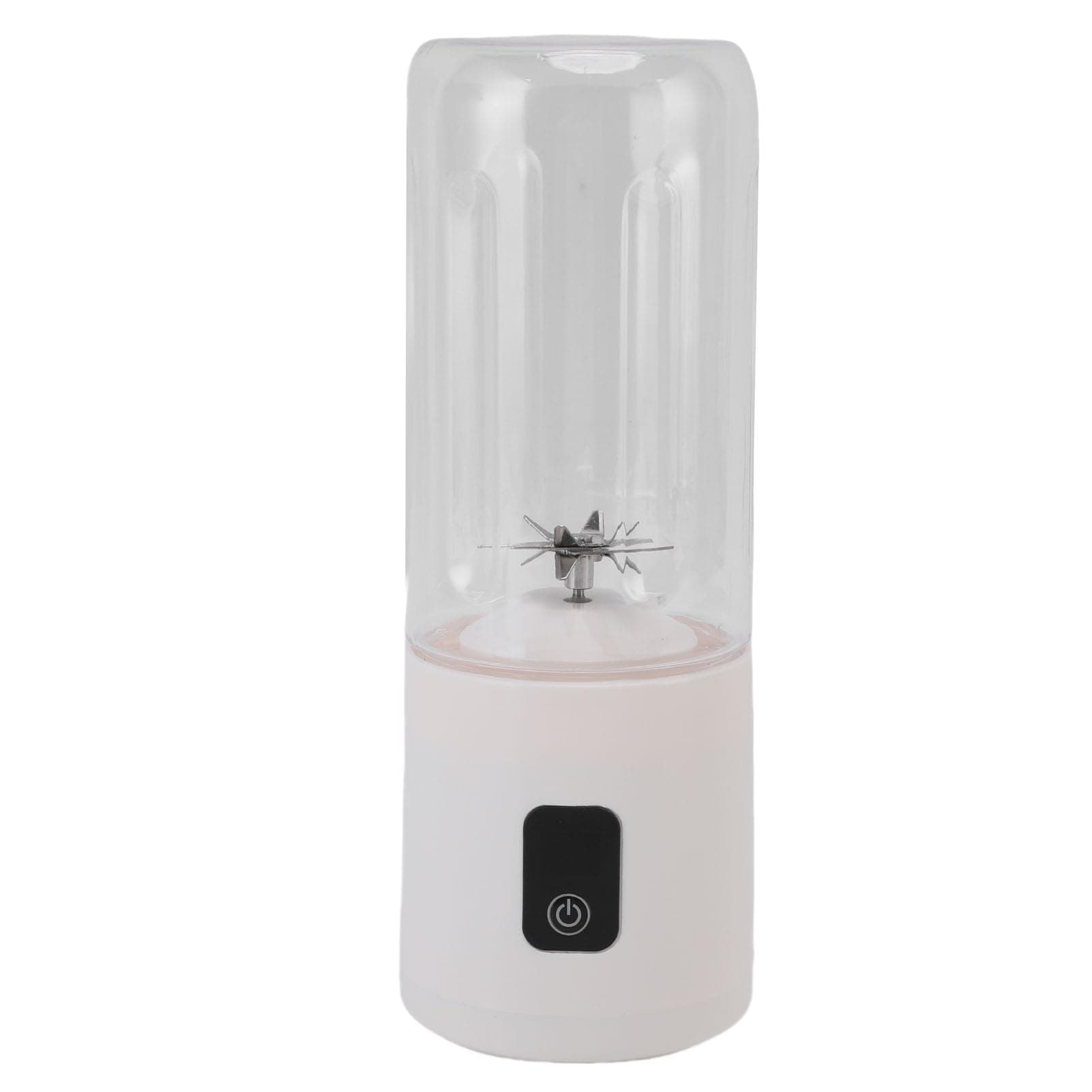 Yanmis Tragbarer Mixer, 500 Ml, Wiederaufladbarer USB-Smoothie-Mixbecher, Persönlicher Reisebecher für Shakes, Smoothies, Reisen, Sport, Ausgehen (WHITE) Weiß Angebot bei HelloDeals