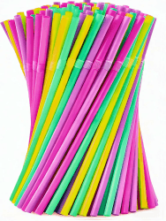 100 Strohhalme,Party-Trinkhalme,100 Stück, Wiederverwendbare Strohhalme für Party,Geburtstag,Hochzeit, Trinkhalme für Smoothies,Saft,Cocktail(100) Angebot bei HelloDeals