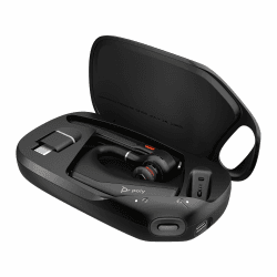 Poly Voyager Legend 50-M UC Bluetooth-Headset – NoiseBlockAI, WindSmart, Smart-Sensor, 10 Stunden Akkulaufzeit, Geräuschunterdrückung, Ladeetui, Schwarz Modell 2025 Angebot bei HelloDeals