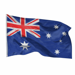 PHENO FLAGS Australien Flagge 90x150cm - wetterbeständige Fahne mit Messingösen, 100% Polyester, robuste Doppelnaht & in lebendigen Farben - ideal für Flaggen-Liebhaber Blau, Rot, Weiß, Gold Angebot bei HelloDeals