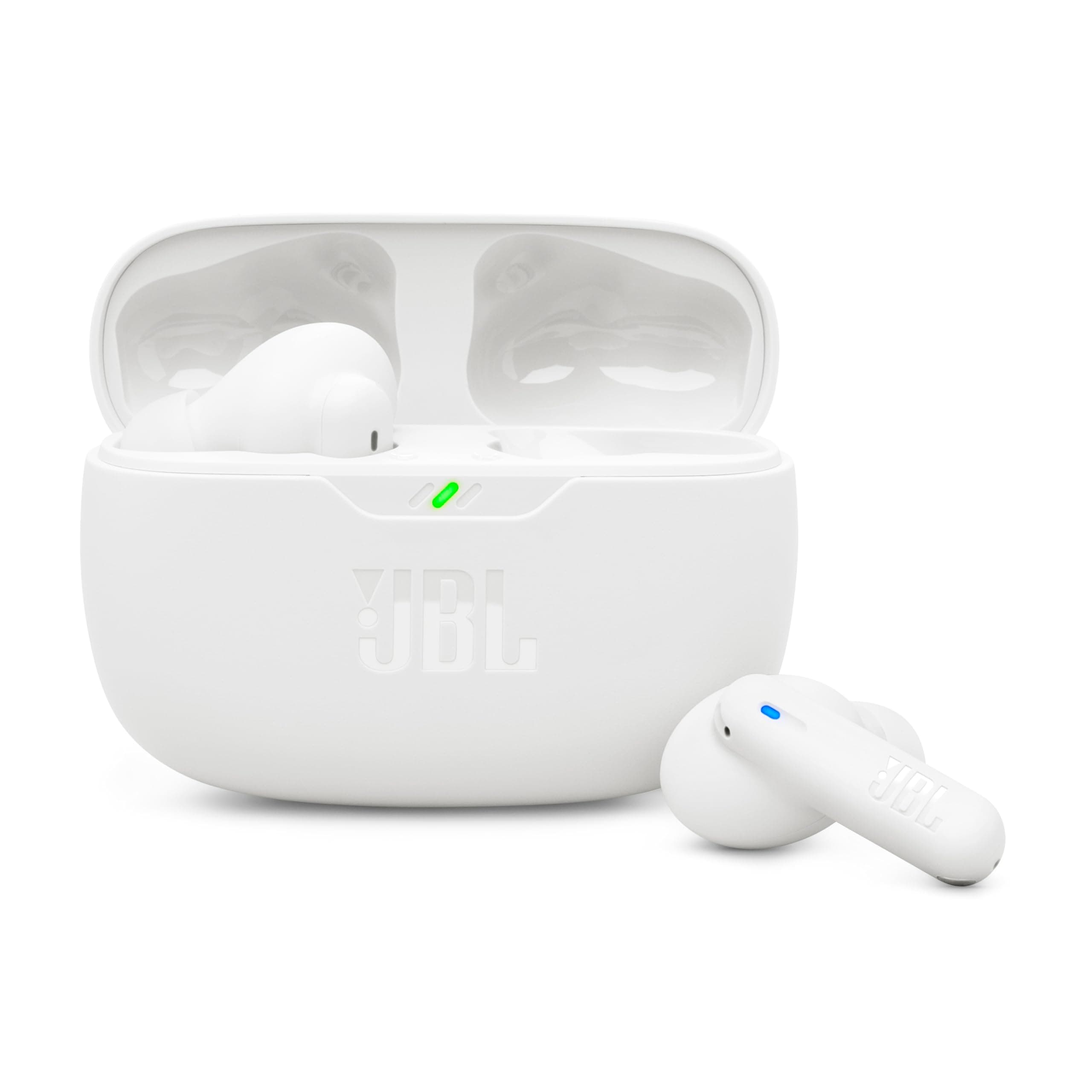 JBL Wave Beam 2, Kabellose Bluetooth-In-Ear-Kopfhörer mit Noise-Cancelling, 40 h Wiedergabezeit, JBL Pure Bass Sound, Smart-Ambient-Technologie und Multipoint-Verbindung, Weiß Weiß JBL Wave Beam 2 Angebot bei HelloDeals