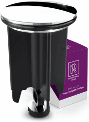 M. ROSENFELD HOME Universal Waschbeckenstöpsel 40mm Chrom Abflussstopfen – aus Messing, universal mit Gummi für Waschbecken im Bad und Bidets - Excenterstopfen - Höhenverstellbar, Rostfrei & Dicht 1 Stk Chrom Stöpsel 40mm Angebot bei HelloDeals