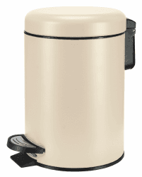 Kleine Wolke Kosmetikeimer One, Farbe: Natur, Material: Edelstahl/PP, Größe: Eimer 3 Liter 16,8 cm x 25 cm Natur Länge 16,8 cm, Breite 16,8 cm, Höhe 25 cm Angebot bei HelloDeals