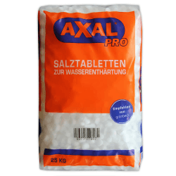 Axal Pro Regeneriersalz 25kg | Salztabletten zur Wasserenthärtung | Wasserenthärtungsanlagen Entkalkungsanlagen Pools | Kalkvermeidung Entkalkung 1 Angebot bei HelloDeals