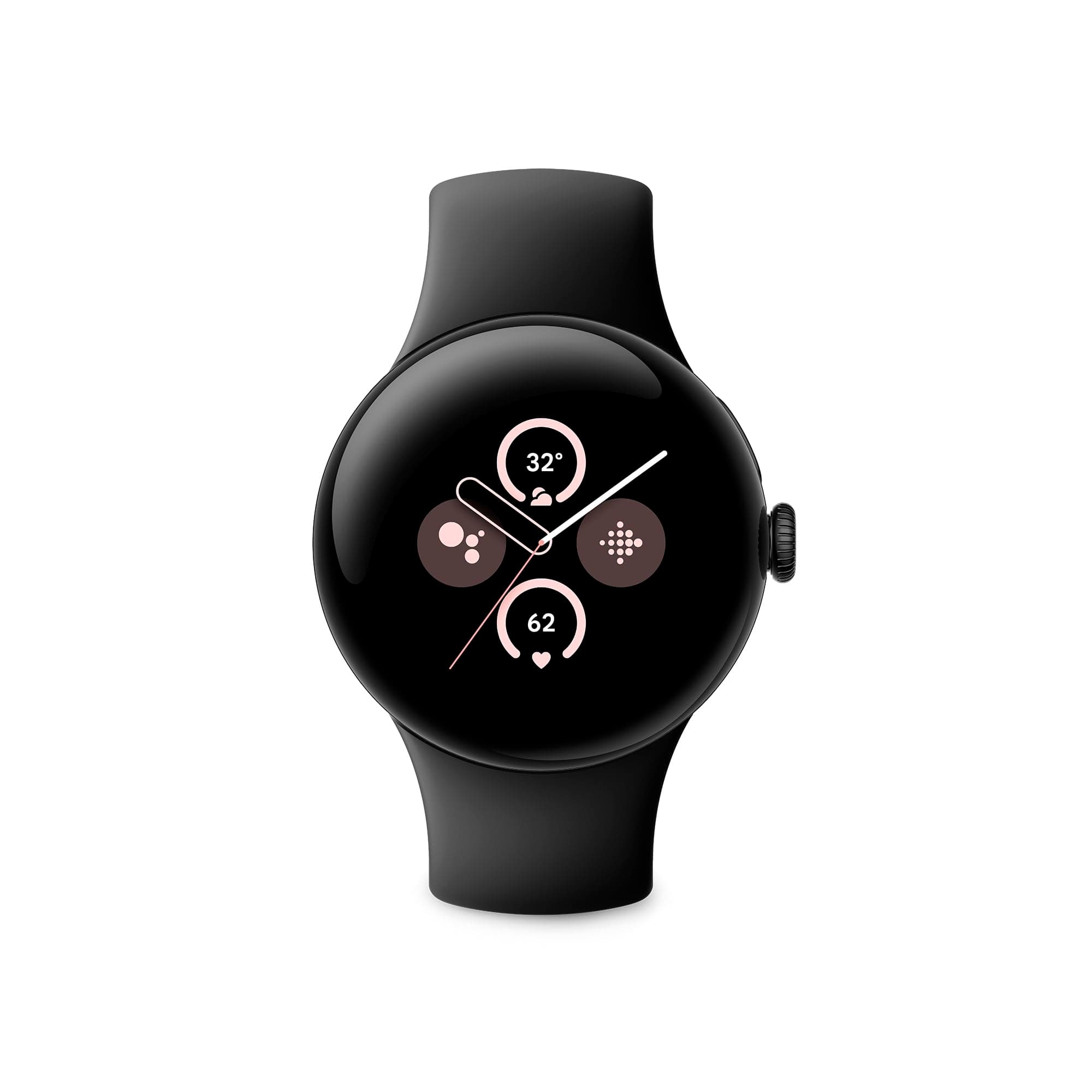 Google Pixel Watch 2 – Herzfrequenzmessung, Stressmanagement, Sicherheitsfunktionen – Android – Aluminiumgehäuse in Matte Black – Sportarmband in Obsidian – WLAN (Generalüberholt) Angebot bei HelloDeals