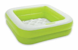 Intex Babypool Play Box Pool, Farblich Sortiert, 85 x 85 x 23 cm, Sortierte Farben Grün und Weiß Angebot bei HelloDeals