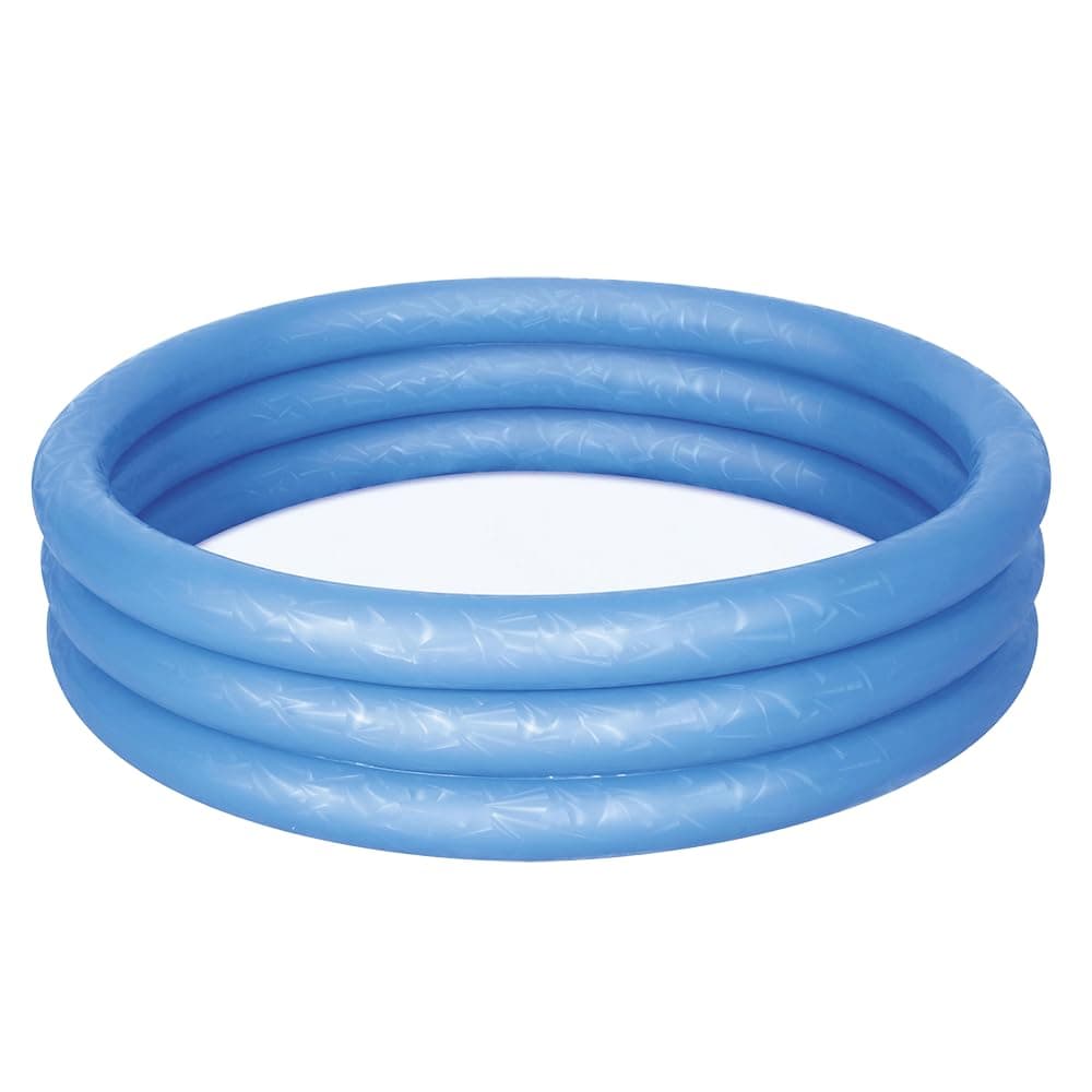 Baby Spielbecken 122x25 cm | blau 122 x 122 x 25 cm (Blau) Angebot bei HelloDeals