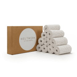 Gipsbinden Babybauch Abdruck – 10er Set Weiß – schnelltrocknend & hautfreundlich – für Schwangerschaft, Basteln & Modellieren – inkl. E-Book Anleitung & Bastelideen Angebot bei HelloDeals
