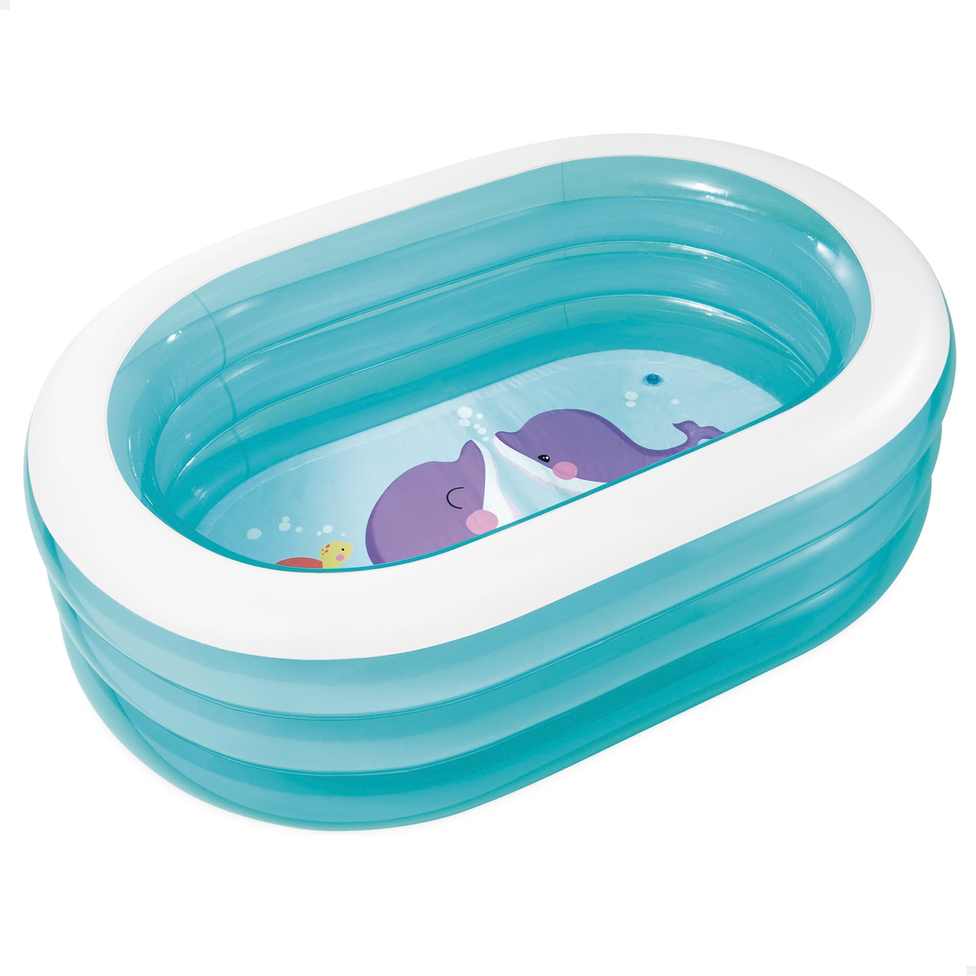 Intex 57482NP - Planschbecken Oval Whale (Modell Sortiment), Blau, 163 cm l x 107 cm w x 46 cm h Single Angebot bei HelloDeals
