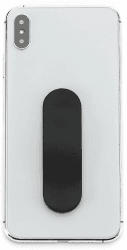 Momostick - Das Original Smartphone Fingerhalter Handyhalter Fingerring für iPhone Samsung Huawei Matt Serie - Schwarz Angebot bei HelloDeals