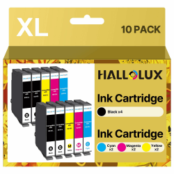 HALLOLUX 604 Druckerpatronen 604 XL Kompatibel für Epson 604 Patronen 604XL Multipack für Epson XP 2205 Patronen für XP 3200 XP 4200 XP 3205 XP 4205 Workforce WF 2930 WF 2935 WF 2910 (10er-Pack) 4 Schwarz, 2 Cyan, 2 Magenta, 2 Gelb 604XL 4 Schwarz, 2 Cyan Angebot bei HelloDeals