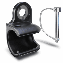 Fahrradanhänger Kupplung für Thule Chariot & Coaster, Stabile Fahrrad Anhängerkupplung mit Sicherheitsstift, Fahrradkupplung für Hundeanhänger, Kinderanhänger, Lastenanhänger Schwarz - für Thule Chariot & Coaste Angebot bei HelloDeals