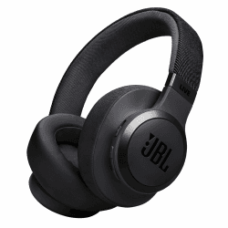 JBL Live 770 NC – Bluetooth Over-Ear-Kopfhörer mit adaptivem Noise-Cancelling – Kabellose Ohrhörer mit JBL Signature Sound und Sprachassistent – Langer Musikgenuss für bis zu 65 Stunden – In Schwarz Weiß Angebot bei HelloDeals