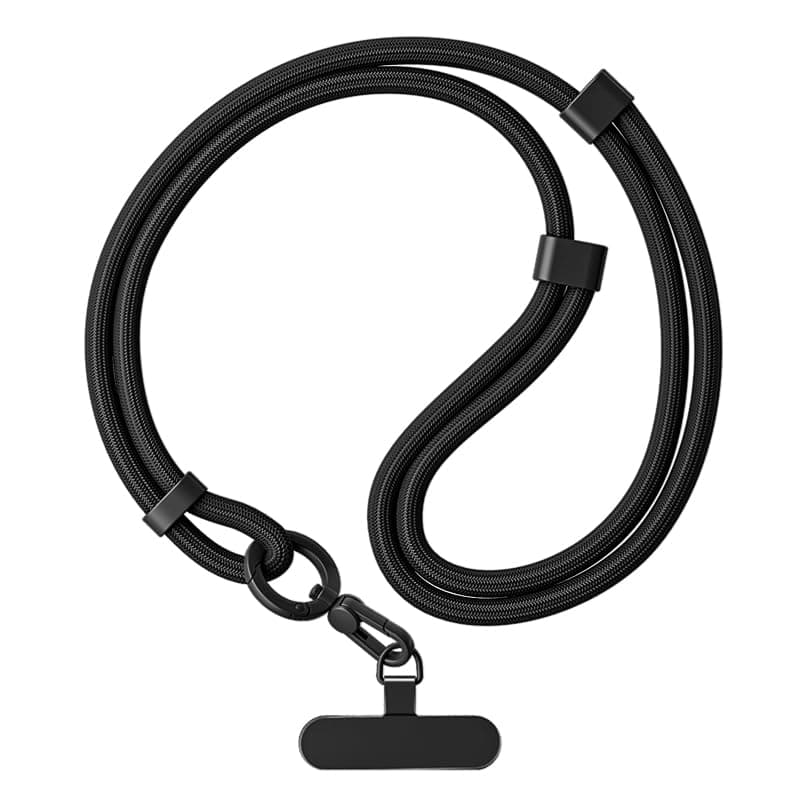 Handyband zum Umhängen Verstellbar Handykette Universal Band für Handy zum Umhängen Phone Lanyard Schlüsselband Schwarz Angebot bei HelloDeals