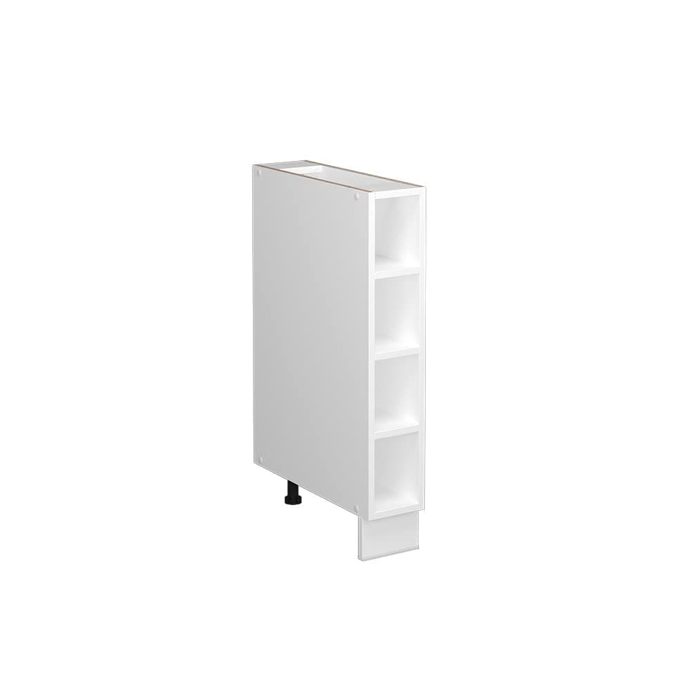 Vicco Küchenregal Fame-Line, offener Küchenschrank, Weiß/Weiß, 15 cm ohne Arbeitsplatte Weiß Regalunterschrank 15 cm Angebot bei HelloDeals