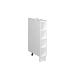 Vicco Küchenregal Fame-Line, offener Küchenschrank, Weiß/Weiß, 15 cm ohne Arbeitsplatte Weiß Regalunterschrank 15 cm Angebot bei HelloDeals