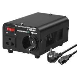 500W Spannungswandler, 230V bis 110V USA Spannungswandler Ringkern-Transformator 500VA Pro - In: 110V oder 220V / Out: 110V und 220V Angebot bei HelloDeals