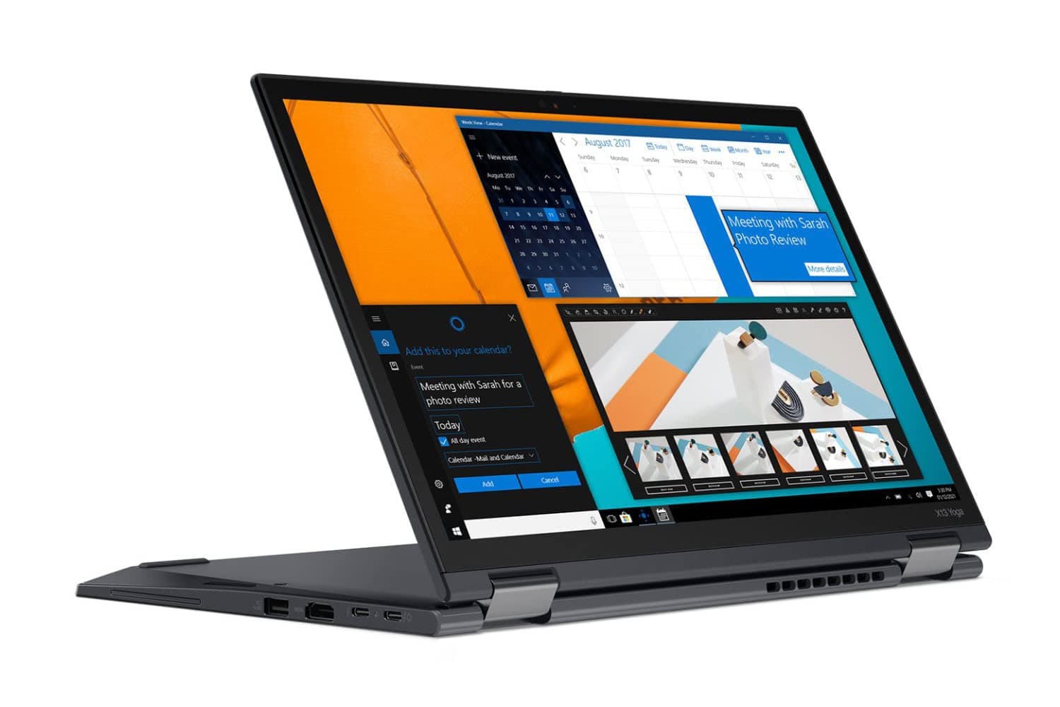 Lenovo ThinkPad X13 Yoga Gen 1 13,3 Zoll Touch Display Intel Core i5 10310U 256GB SSD Festplatte 16GB Speicher Windows 11 Pro 4G LTE Fingerprint Webcam Notebook Laptop (Generalüberholt) Angebot bei HelloDeals