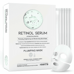 #OOTD Retinol Sheet Mask – Retinol-Maske zur Erneuerung und Glättung der Haut. Ideal zur Bekämpfung von Alterserscheinungen. Vegane Pflege und koreanische Beauty Angebot bei HelloDeals