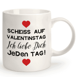 Valentinstag Tasse Geschenk für sie,Valentinstag Tasse Geschenk Ihn,11OZ lustige Kaffeebecher Geschenkidee zum Valentinstag,Perfekte Valentinstagsgeschenk für Männer Freund Freundin Angebot bei HelloDeals