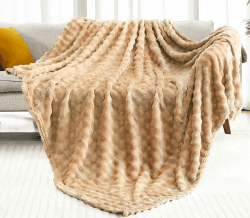 Weiche Kuscheldecke Kaffeefarbe, Dicke Comfort Blanket Fleecedecke Kuschelige Decke, Soft Flausige Wohn- & Kuscheldecken Weich Wolldecken für Couch Decke für Sofa, 150 x 200 cm 150 x 200 cm Kaffeefarbe Angebot bei HelloDeals