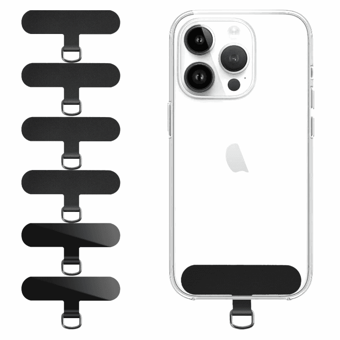 Handykette Halterung 4 Stück,Ultradünn Stärker, Haltbarer, Nicht Leicht zu Brechen Handyband Adapter Passt alle Handykette 1 Nylon /TPU Angebot bei HelloDeals