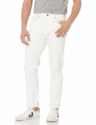 Amazon Essentials Herren Athletic-Fit-Stretchjeans - Auslauffarben 34W / 32L Grellweiß Angebot bei HelloDeals