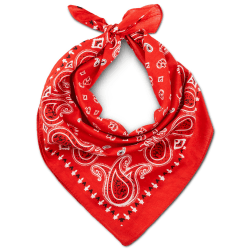LOVARZI Bandana Herren & Damen - Premium 100% Baumwolle, Weiches & Vielseitiges Kopftuch - Perfekt für Sommer, Winter & Sport Rot Angebot bei HelloDeals