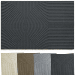 Fußmatte Außen und Innen 50x80 cm - rutschfest, Saugfähig & Maschinenwaschbar - Schmutzfangmatte & Fußmatten Oeko-Tex Zertifiziert - Fussmatte Innen - Anthrazit Anthrazit 50 x 80 cm Angebot bei HelloDeals